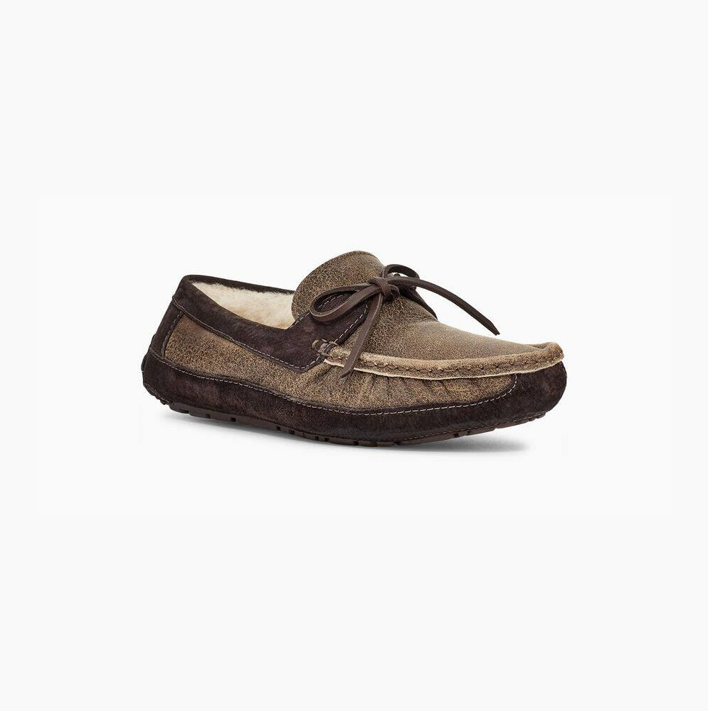 UGG Byron Chocolate Slippers for Men (UXNR14629)